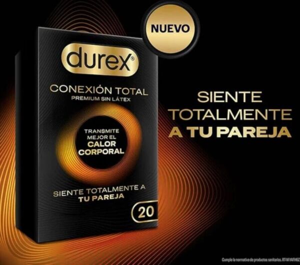 Krabička kondomů Durex Total Connection Regular Fit