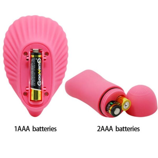 Vibrátor Pretty Love BI-014368W z tmavě červeného silikonu s bezdrátovým ovladačem