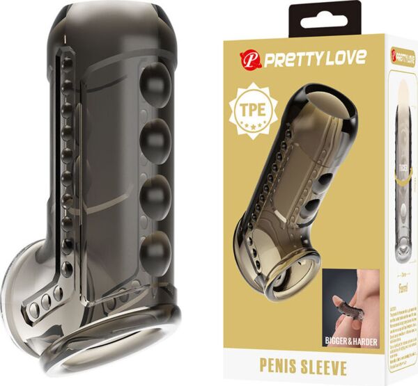 Návlek na penis Pretty Love Textured Penis Sheath