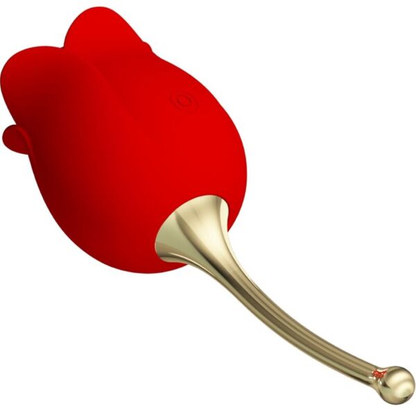 Vibrátor na klitoris Pretty Love Rose Lover ve tvaru růže