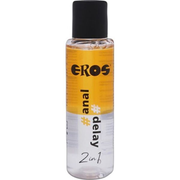Lahev análního lubrikantu Eros 2 v 1 Anal Delay o objemu 100 ml