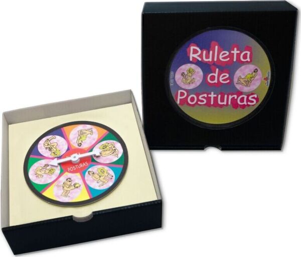 Erotická hra Diablo Picante Ruleta de Posturas s papírovou krabicí