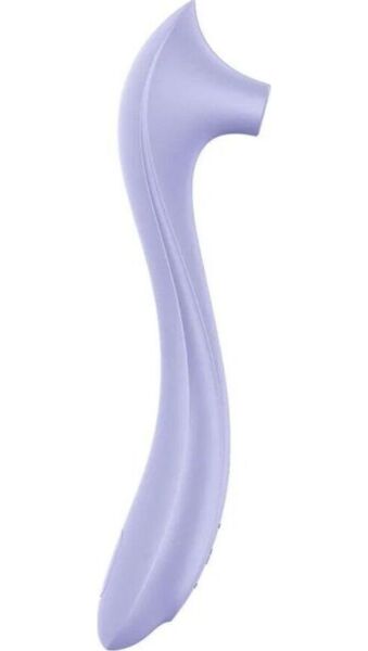 Stimulátor klitorisu Satisfyer Easy Lover ve fialové barvě s dlouhou rukojetí