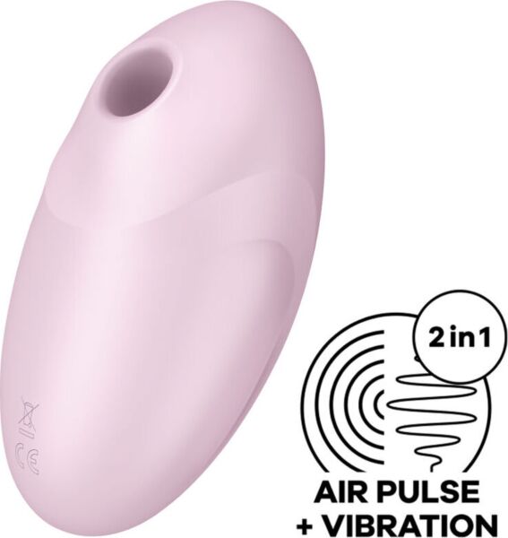 Stimulátor klitorisu Satisfyer Vulva Lover 3, oválný a kompaktní