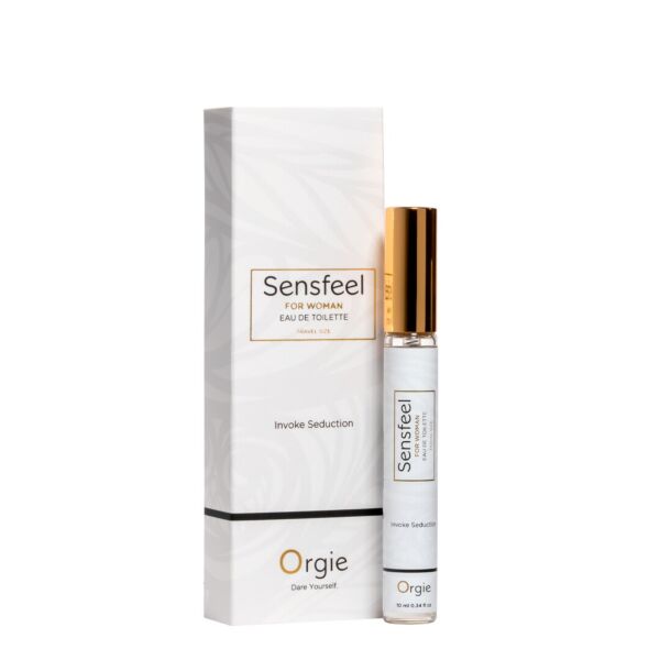 Skleněný flakon s rozprašovačem Orgie Sensfeel For Woman 10 ml