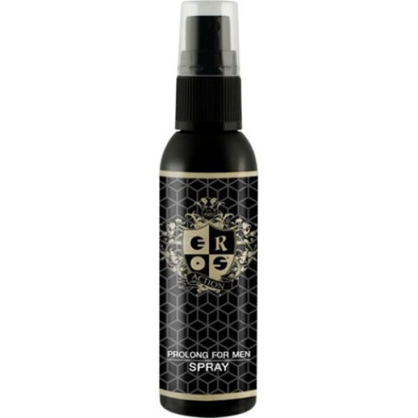 Lahvička s rozprašovačem spreje na oddálení ejakulace Eros Action Prolong for Men, 50 ml