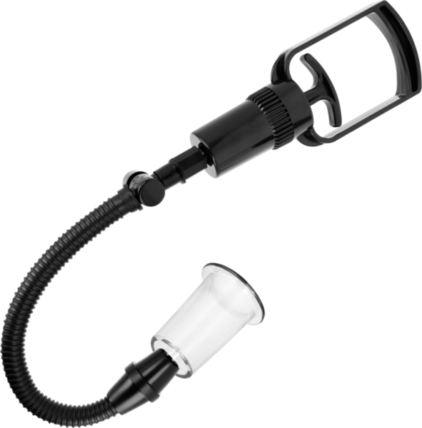 Pumpa na bradavky Intense Pump s průhlednými kalíšky