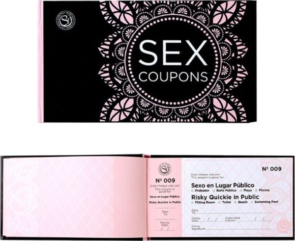 Erotické kupony Secret Play Sex Coupons s 50 kupony