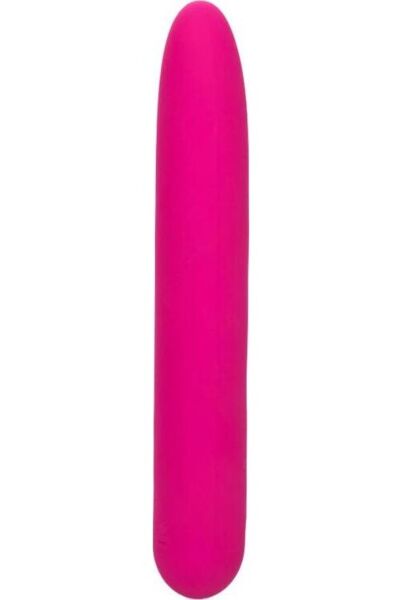 Vibrátor CalExotics Bliss Vibe z tekutého silikonu v růžové barvě