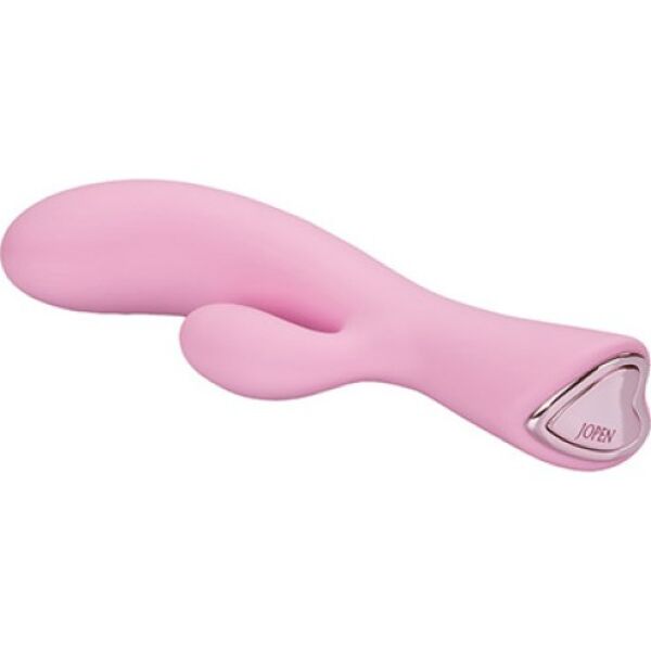 Růžový rabbit vibrátor Calexotics Amour Silicone Dual G Wand