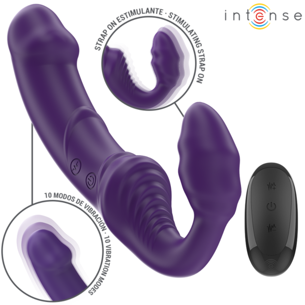 Vibrátor Intense Jill ve fialové barvě