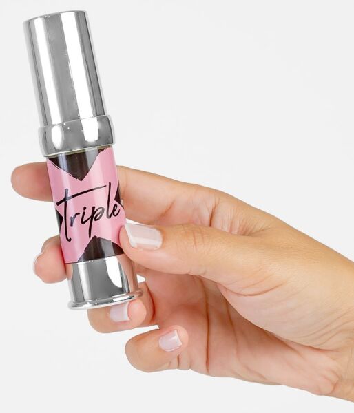 Airless obal stimulačního gelu Secret Play Triple X o objemu 15 ml