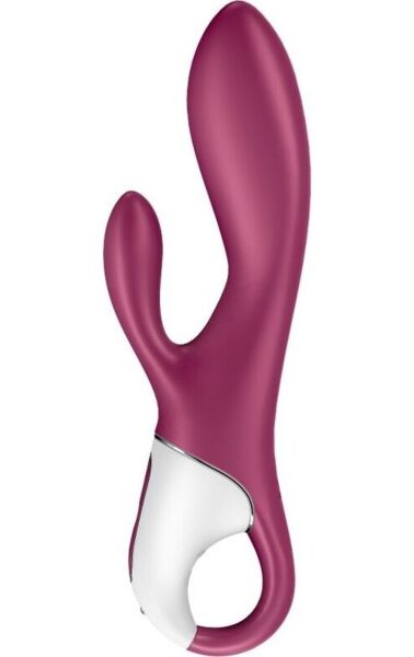 Rabbit vibrátor Satisfyer Heated Affair v purpurově červené barvě