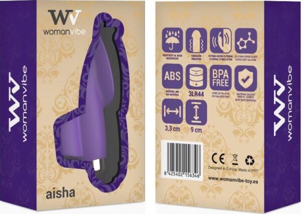 Kompaktní vibrátor WomanVibe Aisha