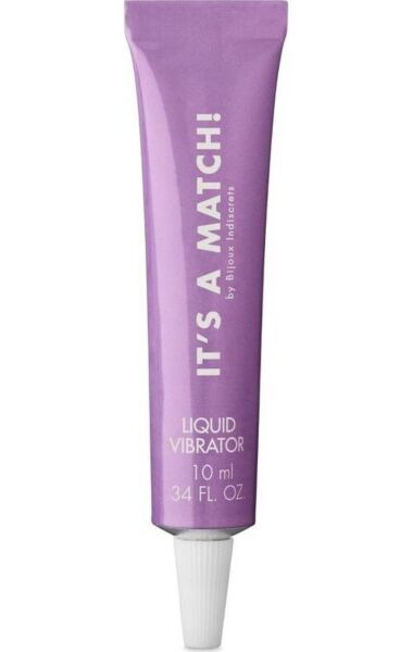 Tuba 10 ml s tekutým vibrátorem Bijoux Indiscrets It's a Match!