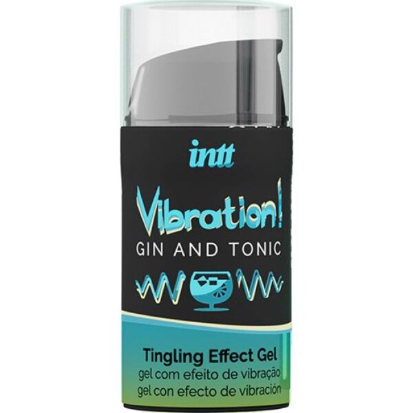 Stimulační gel INTT Vibration, balení 15 ml s dávkovačem