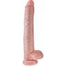 Dildo King Cock 35.6 cm s realistickou texturou