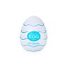 Masturbátor Tenga EGG Wavy s texturou