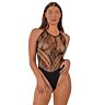 Teddy Lace LJ Floral Halter | Nastavitelný krk a tanga
