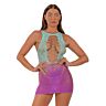 Šaty Vestido Mini Lace s krajkovým detailem