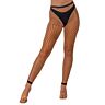 Punčocháče Lace One Size s geometrickým vzorem