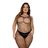 Bodystocking Lace Plus Size Footless | Krajkový design