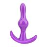 Butt Plug Loving Joy Purple Zakřivený design pro snadné použití