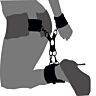 Pouta Loving Joy Hog Tie Set pro BDSM hru