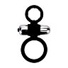 Vibrátor Loving Joy Silicone Vibrating Cock and Ball Ring s klitorální stimulací
