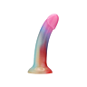 Dildo MINA Iridescent 18 cm s přísavkou