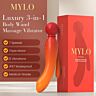 Vibrátor MYLO 3-in-1 Body Wand Massager s 21 režimy