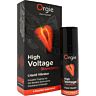 Gel stimulující Orgie High Voltage s chutí jahody