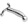Analní stimulátor Metal Hard pro intenzivní stimulaci