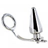 Analní Plug Loviux Metal Hard s Kroužkem