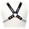 Postroj Homme Leather Body Chain Harness II pro BDSM