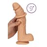 Dildo S Pleasures Realistic David 9" s přísavkou