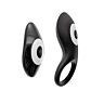 Kroužek S Pleasures Vibrio Ring Black s vibrací