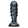 Velký žebrovaný anální kolík Blush Novelties Jet Bruiser 19 cm
