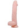 Dildo Baile 22 cm s realistickou texturou a přísavkou