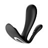 Vibrátor Satisfyer Black Stealth s ovládáním aplikací