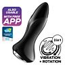 Vibrátor Satisfyer Rotator Plug 1+ s aplikací