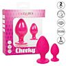 Anální Plug CaLexotics Cheeky Plugs s individuální texturou