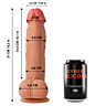 Dildo Loviux Cyber Silicock Saul 21 cm s realistickým designem