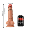 Dildo Cyber Silicock Jude 18 cm v realistickém designu