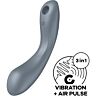 Sací Stimulátor Satisfyer Curve Trinity 1 s vibrací