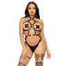 Postroj Leg Avenue Teddy Corazón Talla M
