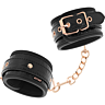 Bondage Ankle Cuffs BEGME Black Edition with Neoprene Lining
