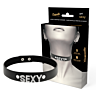 Choker Coquette BDSM s veganskou kůží