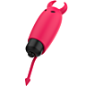 Vibrátor INTENSE FUN Scarlet Bala 9.3 cm s intenzivními vibracemi