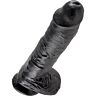Dildo KING COCK 25.4 cm s realistickým zpracováním